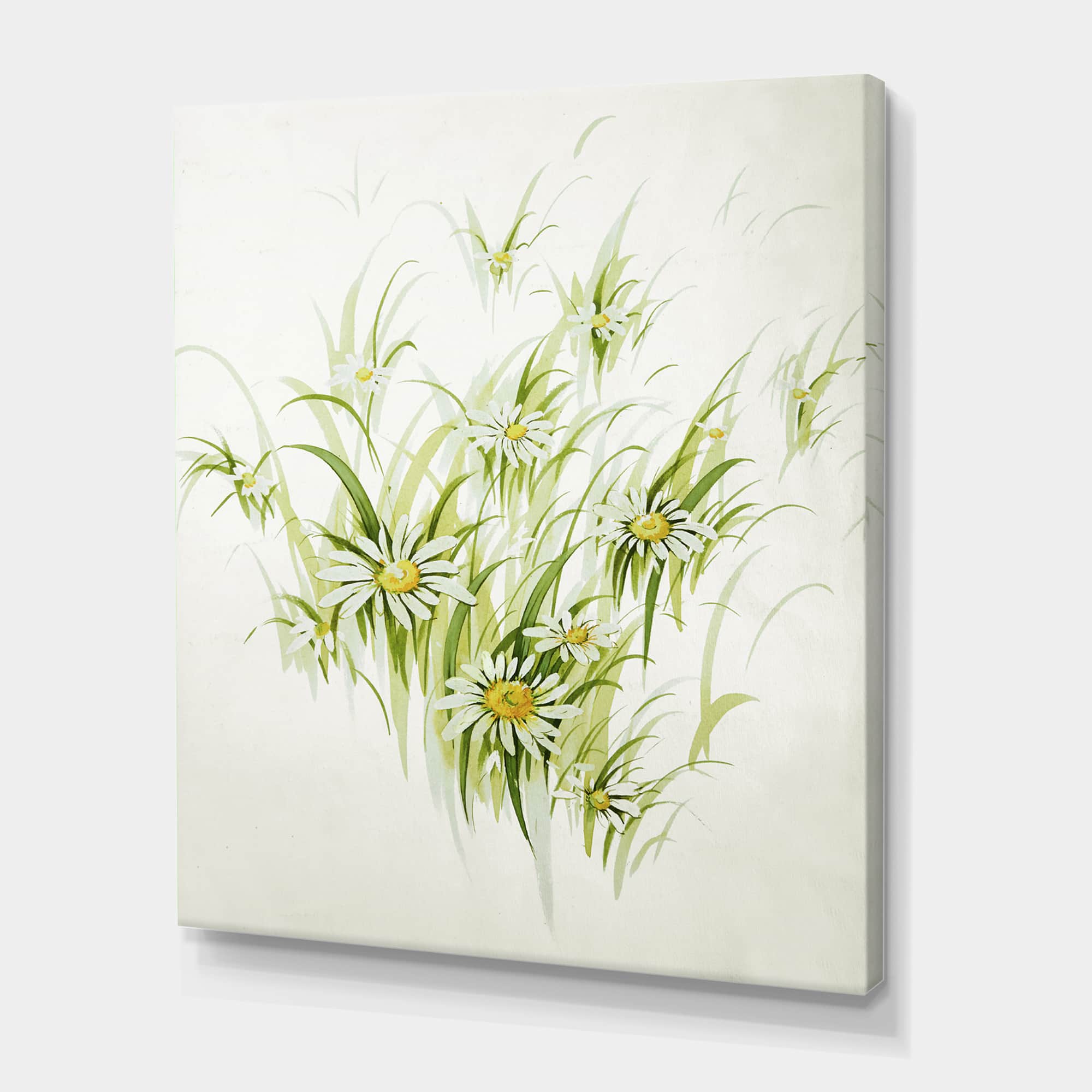 Designart - Retro Drawing of Flowers I